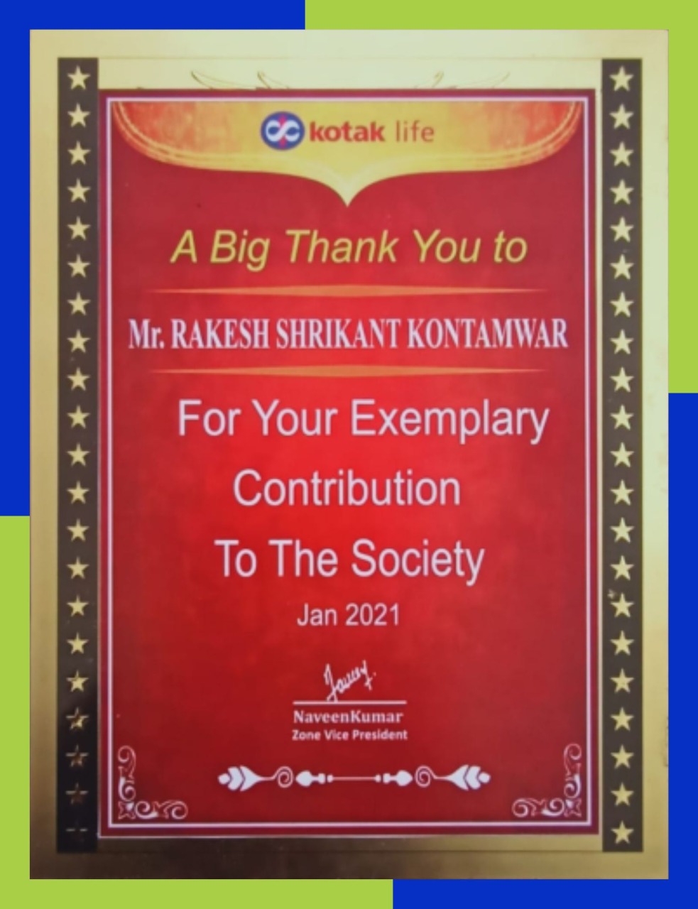 Kotak Life certification